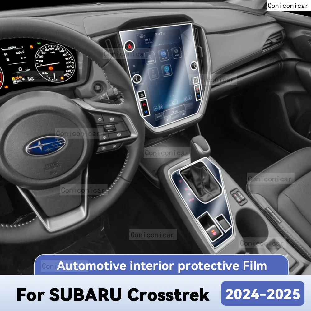 For SUBARU CROSSTREK 2024 2025 Car Interior Protection Anti-Scratch Film instrument Center Control Navigation Screen