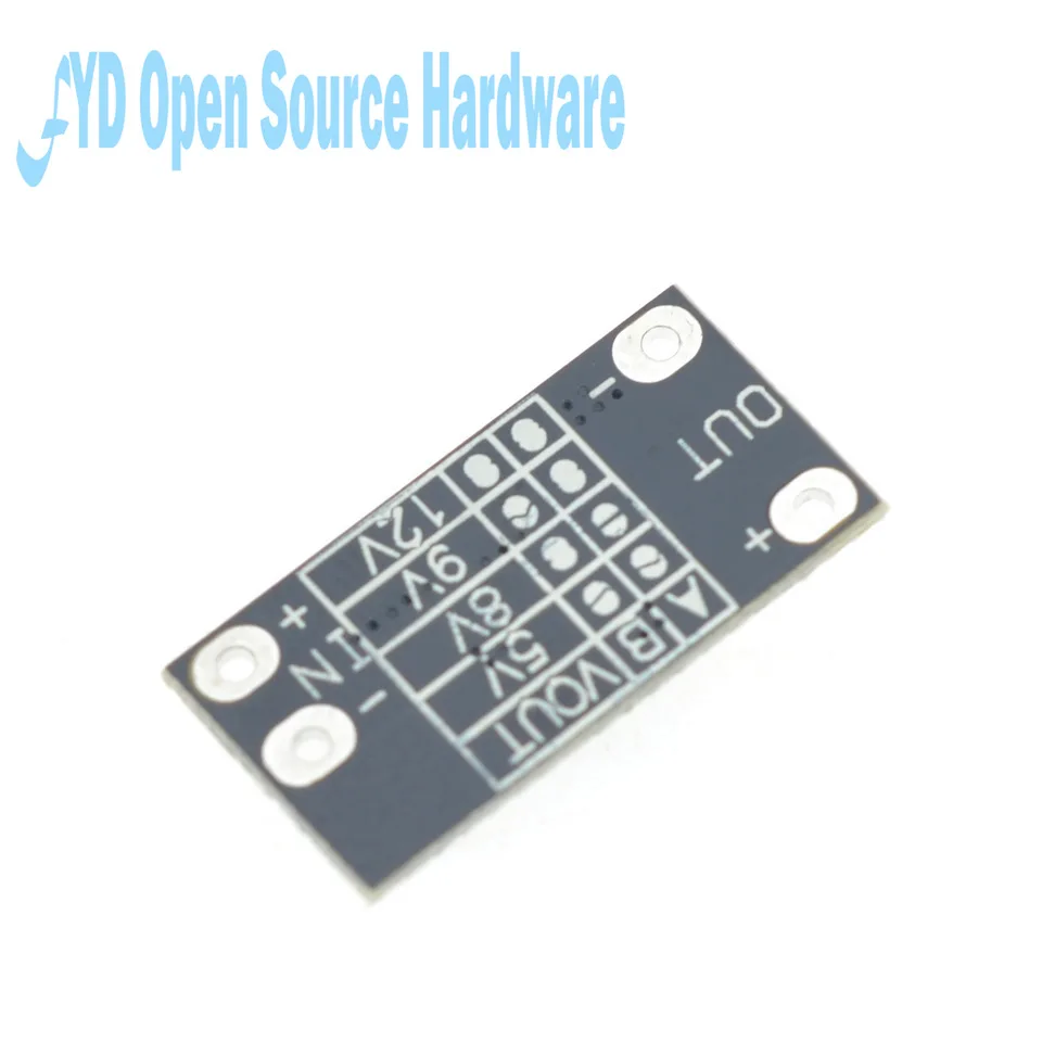 3.7V To 12V Mini DC-DC Boost Module Supports 5V/8V/9V/12V Output Lithium Battery Boost