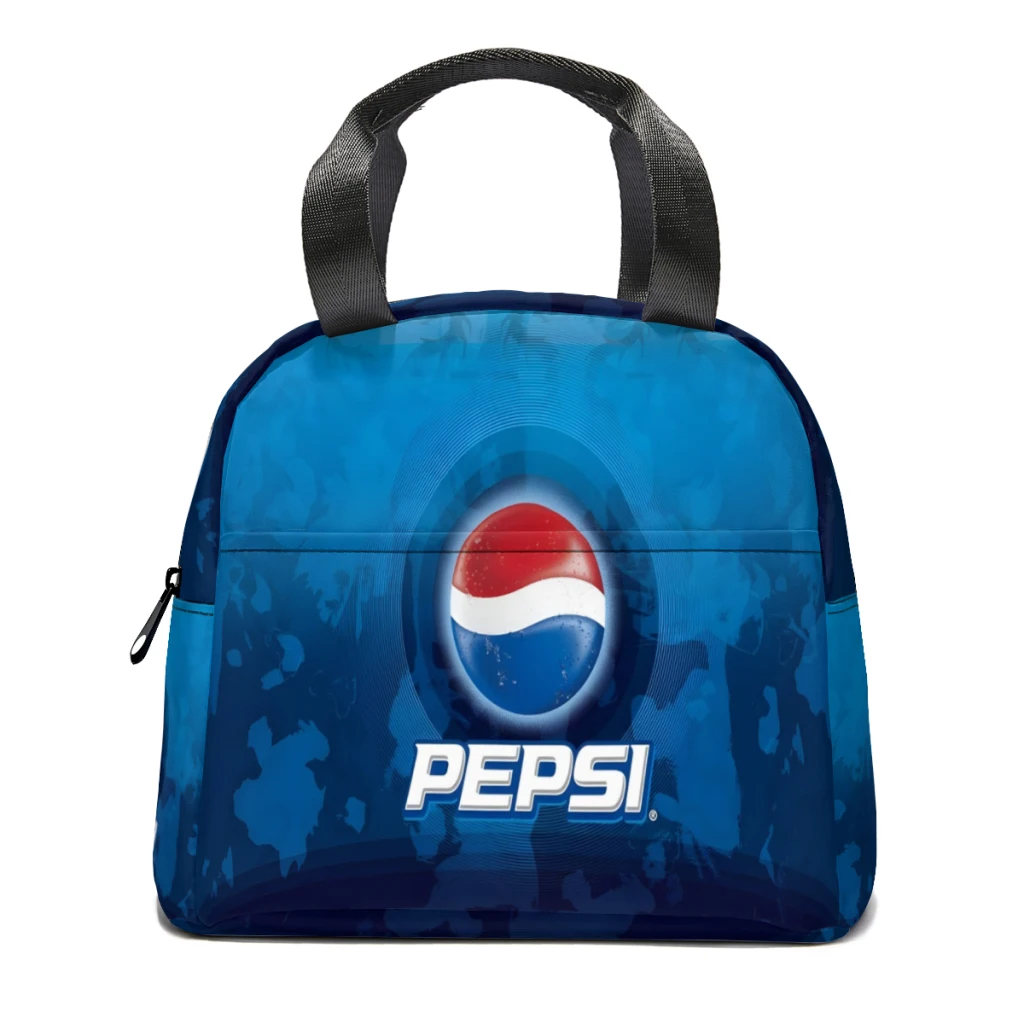 

P-Pepsi Cola_P3AHSG Insulated Thermal Cooler Bag Lunch bag Foods Drink Storage Leakproof Picnic Camping Bags Outdoor