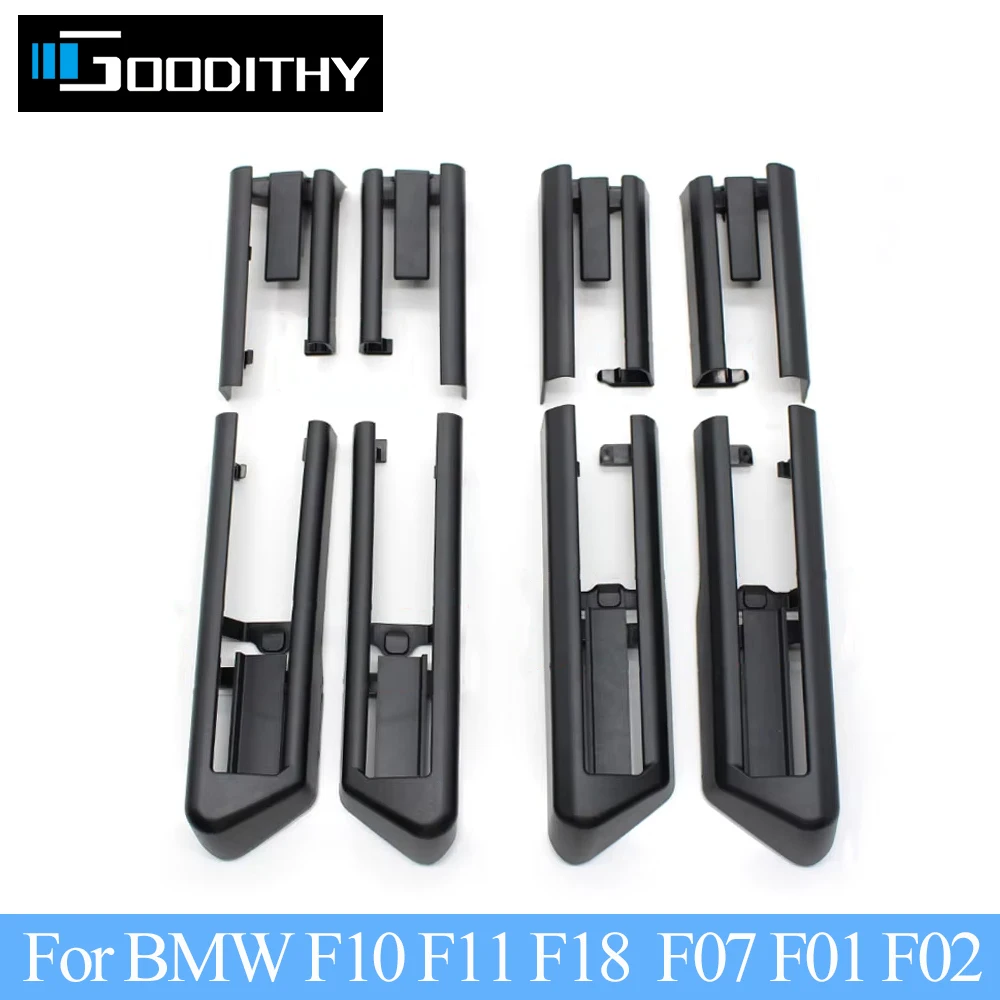 

LHD RHD Black Car Seat Sliding Track Rail Trim Cover For BMW 5 5GT 7 Series F01 F02 F07 F10 F18 LCI 52107340335,52109175063