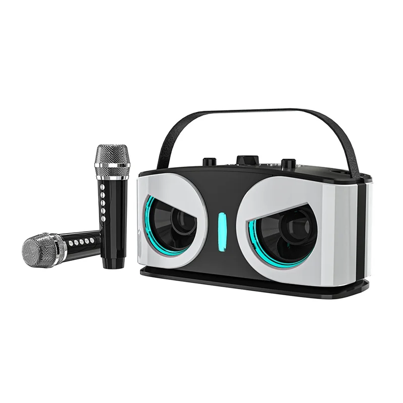 

B03B-Sd306plus Owl Bluetooth Speaker Powerful, Portable, With Dual Mics HIFI Sound Ideal For Karaoke And Outdoor Parties