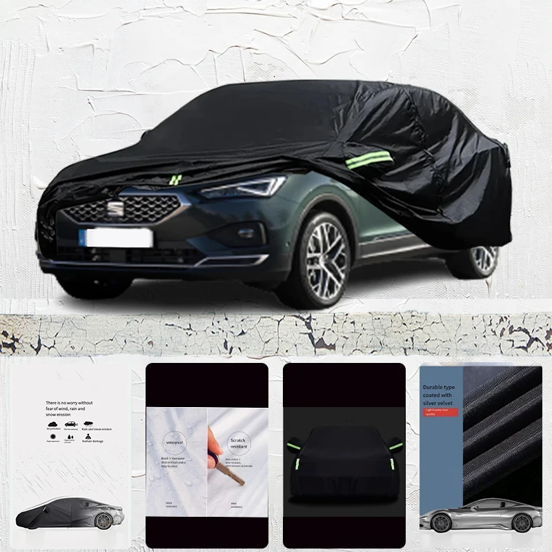 

For Seat Tarra Car cover Exterior Car Cover Outdoor Protection Full Car Covers Waterproof