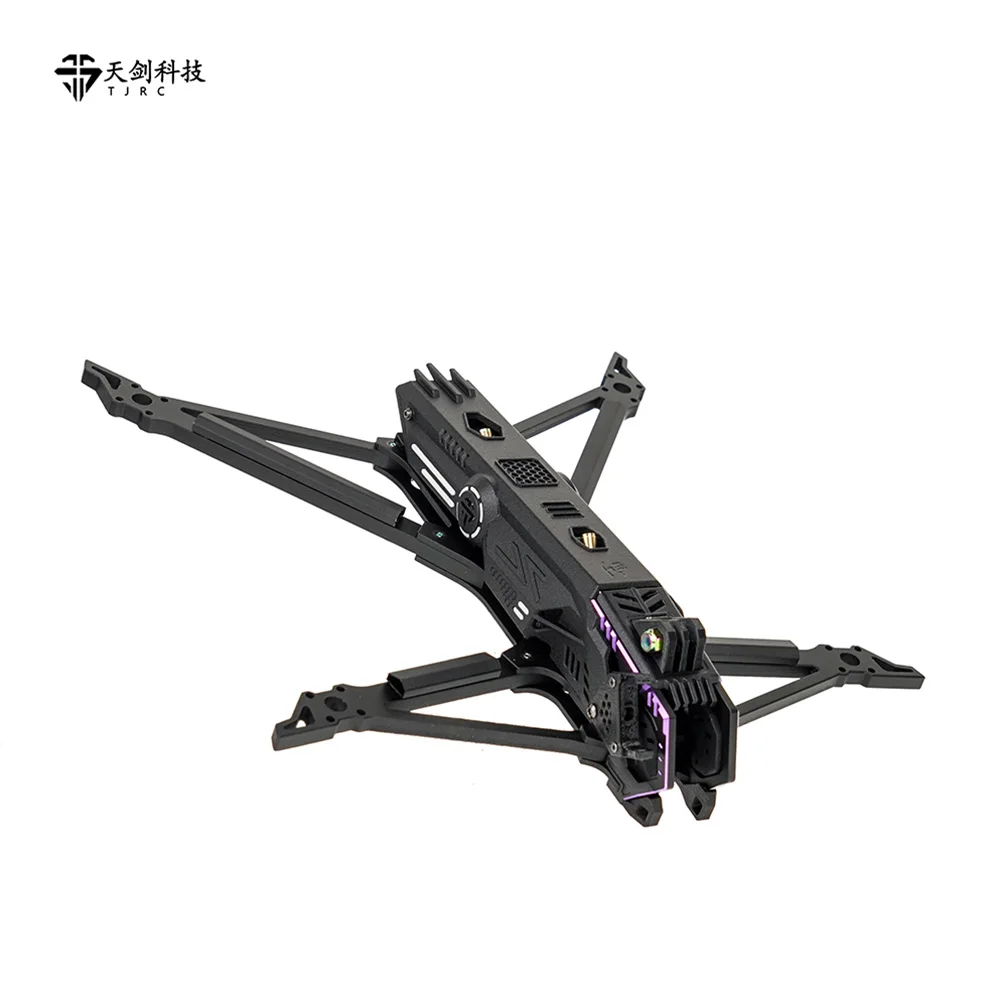 TJRC JM7 Kit de estrutura O4 de 7 polegadas distância entre eixos de 298 mm para FPV RC Racing Freestyle Quadcopter Drone