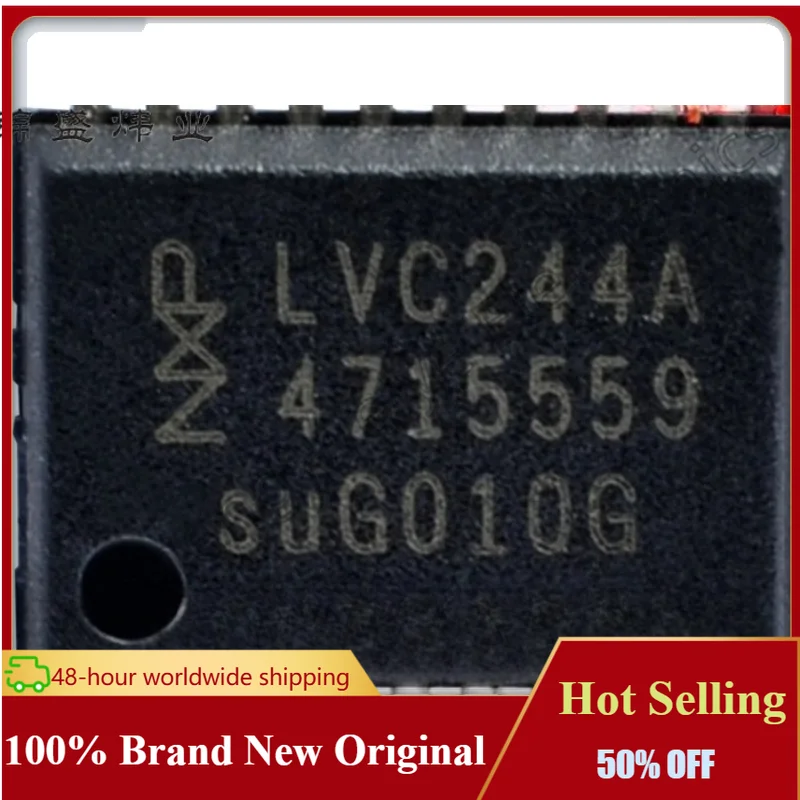 20-50PCS  74LVC244APW 74LVC244 LVC244 TSSOP20/Octa Buffer / Driver, Tri-State Hot Selling