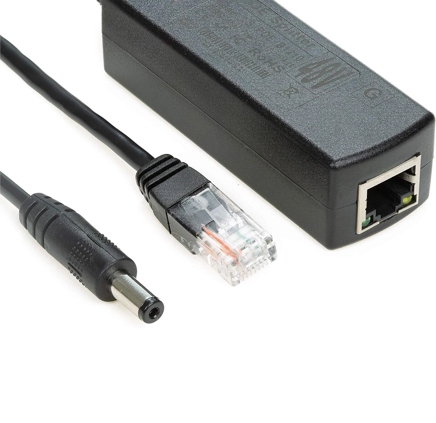 Huitenda POE Splitter Standard 48V auf 12V 1A/2A Kabel 10/100Mbps Netzteil Modul Adapter Injektor für IP Kamera Schalter POE