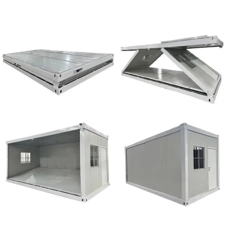 New Style Portable 20ft Steel Breathable Container Houses Durable Mini Mobile Home Prefab Modular House With Living Room Kitchen