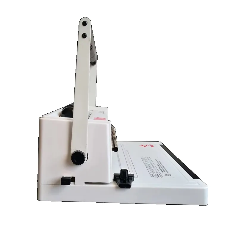 EW25A Electric 4:1 Metal Spiral Coil Book Binding Machine /46 Holes Metal Spiral Wire Binding Machine