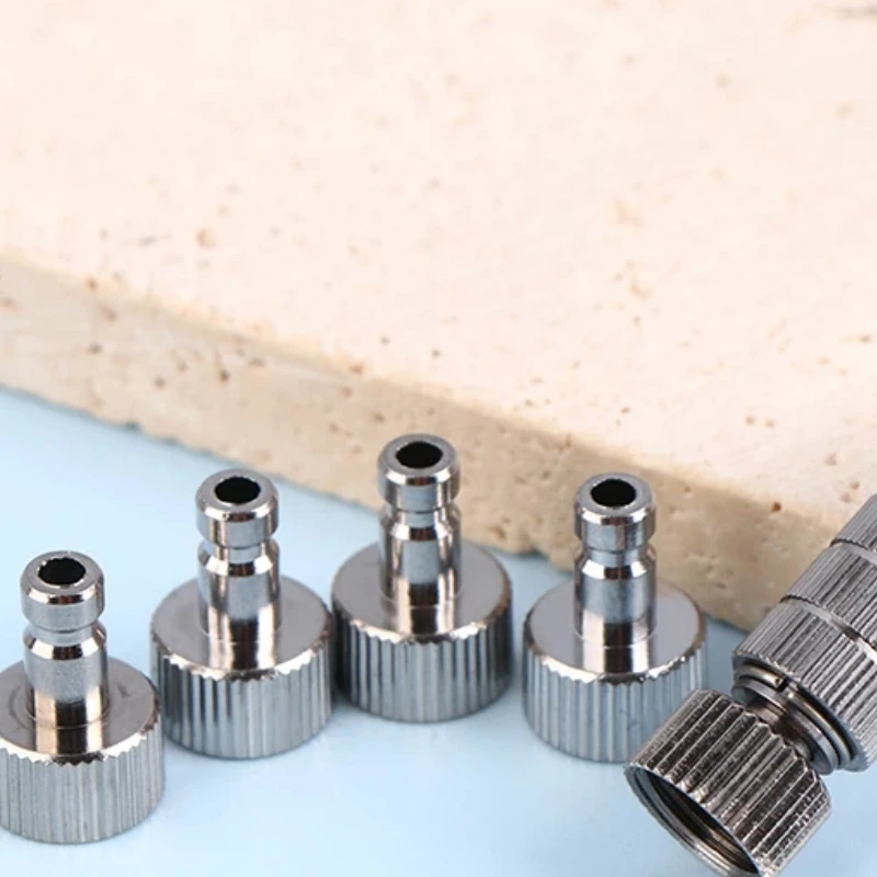 

Быстроразъемное соединение для аэрографа, фитинг 1/8 дюйма с 5-мужним шланговым адаптером