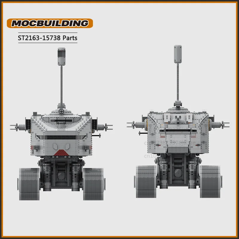 Ucs juggernaut a5 filme moc blocos de construção tecnologia transporte tijolos diy montagem modelo quebra-cabeça coleção brinquedos presente natal