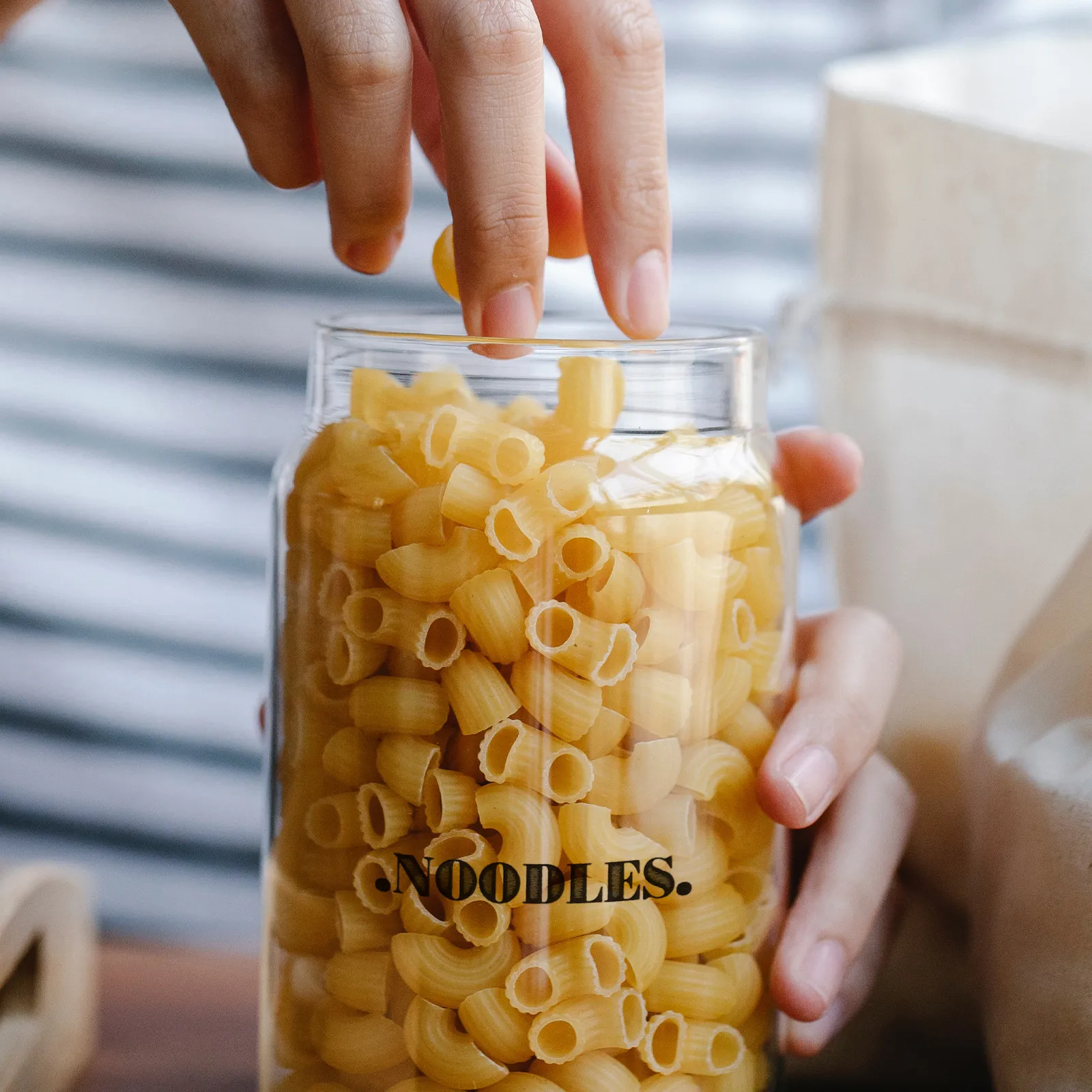 

6Pcs Food Organizer Labels Eco Friendly Transparent Waterproof Self Adhesive Kitchen Stickers for Food Classification