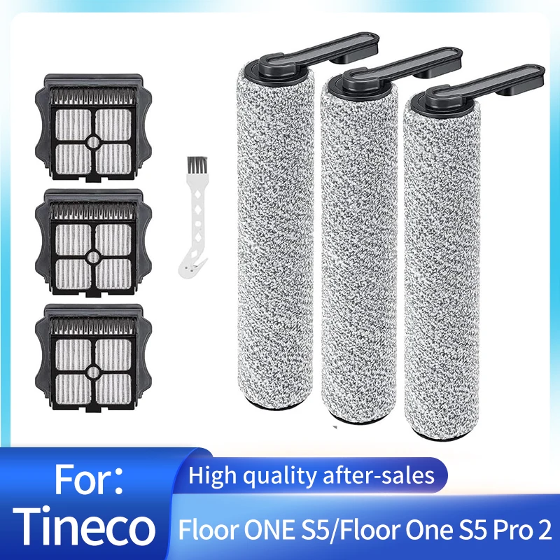 Replacement Parts Kit Compatible for Tineco Floor ONE S5/Floor One S5 Pro 2 Cordless Vacuum Cleaner Accessories