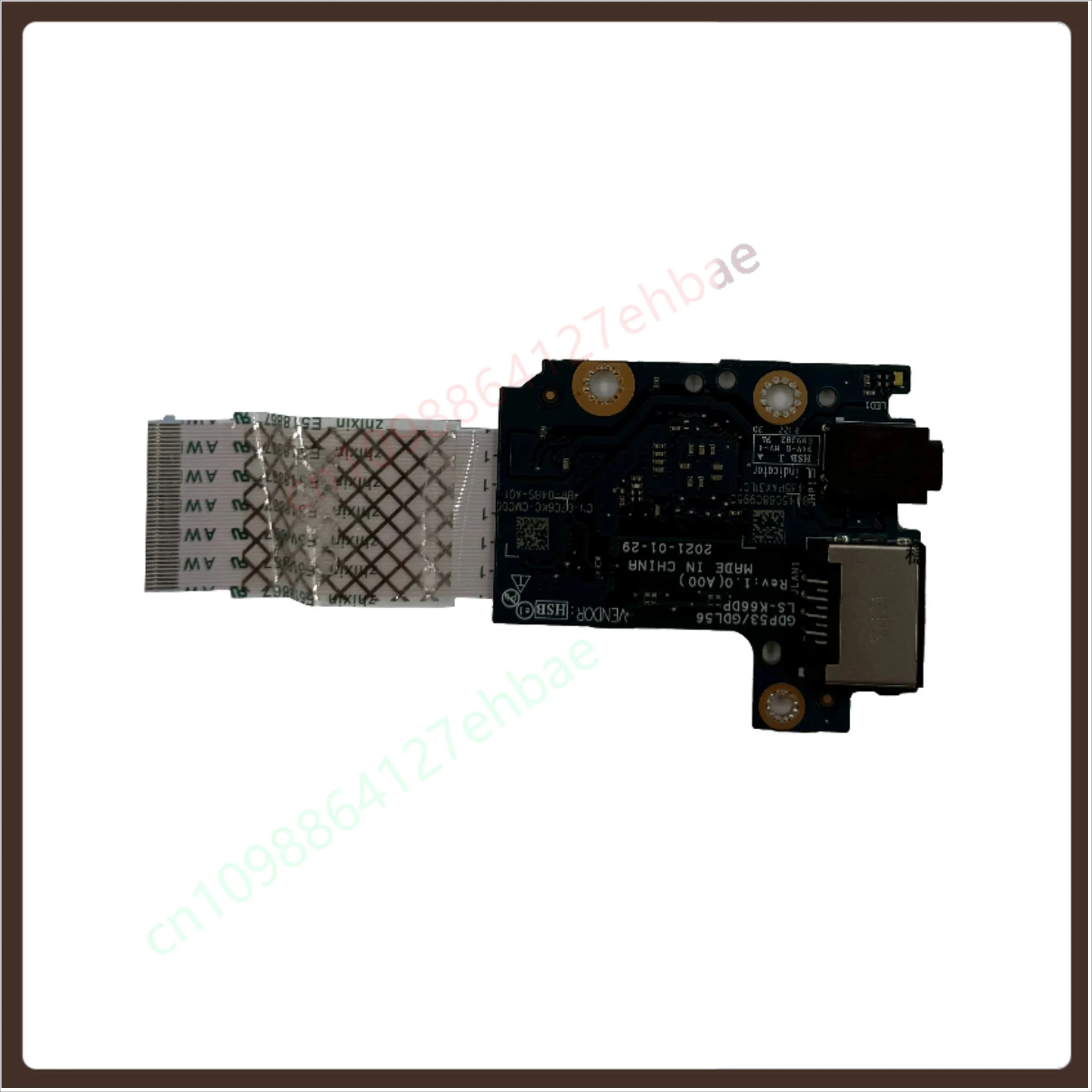 CHEN For DELL Alienware M15 R5 R6 network port sound card port small board LS-K66DP~~