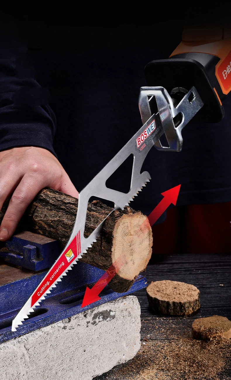 Reciprocating Saw Blade Universal Cutting Recip Sabre Saw Blade Masonry Cutting Blade for Cement Composite Panels