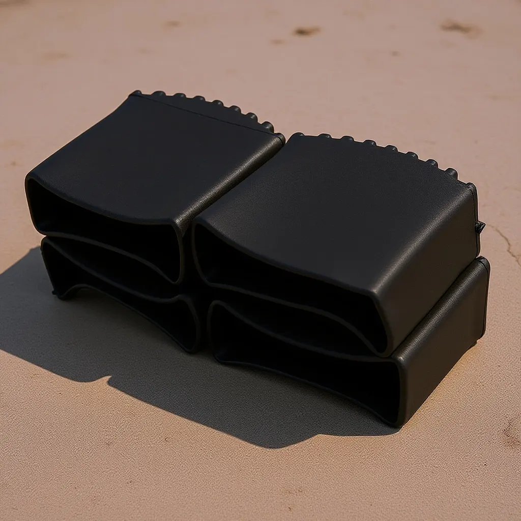 4Pcs Rubber Ladder Feet Pads Anti Skid Covers for Folding Step Ladder Safety Protective Replacement Accessories