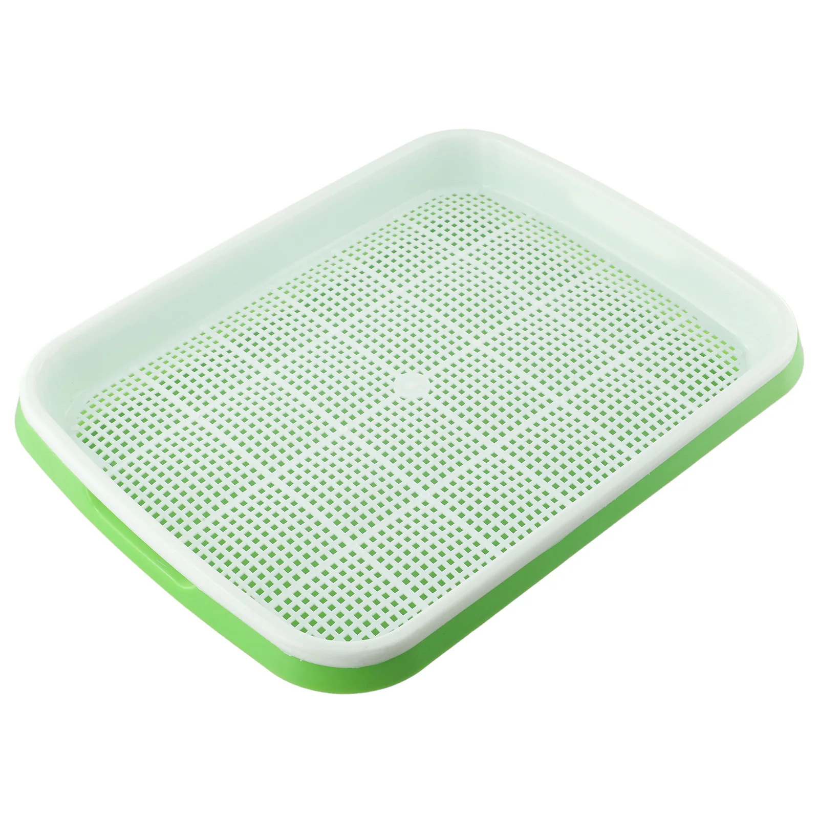 

Microgreens Tray with 2 Layers and Mesh Screen for Efficient Germination and Harvesting of Healthy Microgreens