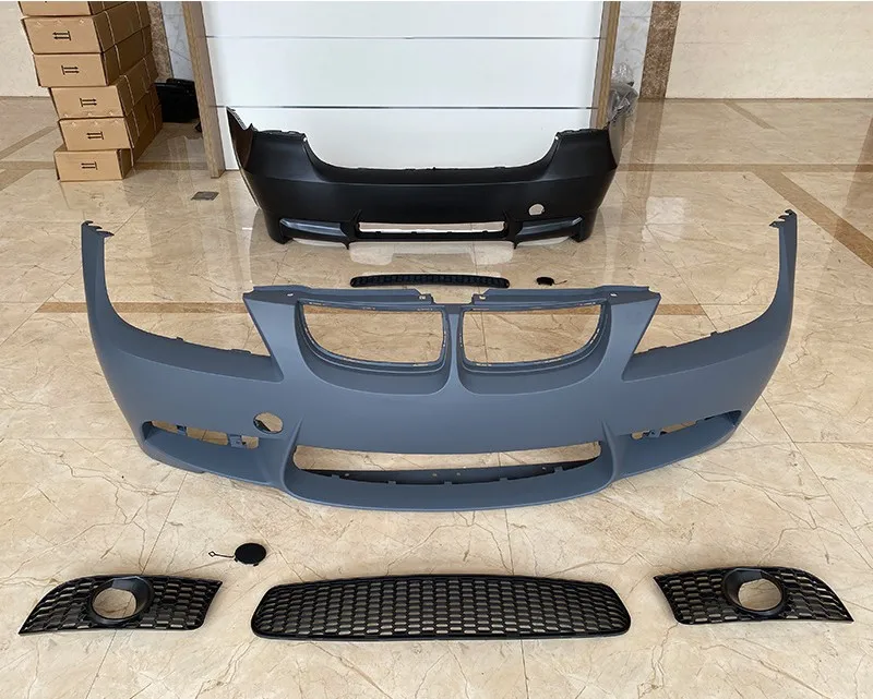 Car Bumper For BMW 3 Series E90 LCI Modified M3 Large Surround PP Front And Rear Bumper Body Kit