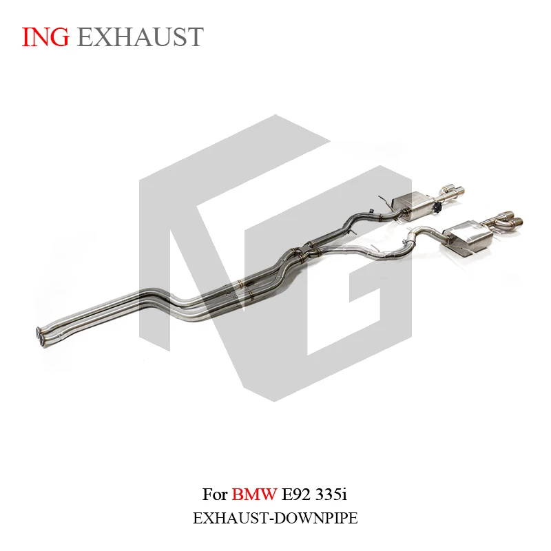 ING Exhaust Flexible Stainless steel 304 Remote Valve Catback for BMW E90 E92 335i b58 3.0T Up M3 Car Electronic Control System