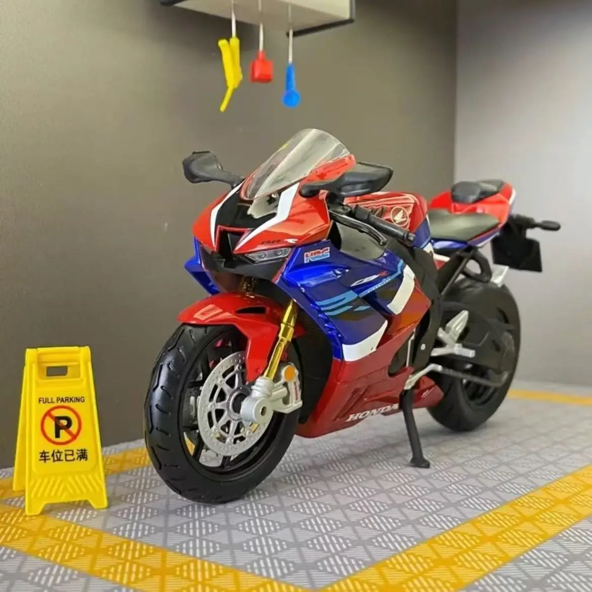

1:12 Honda CBR1000RR-R Fireblade мотоцикл высокая имитация сплава модель для взрослых коллекция украшения подарки игрушки для мальчиков M18