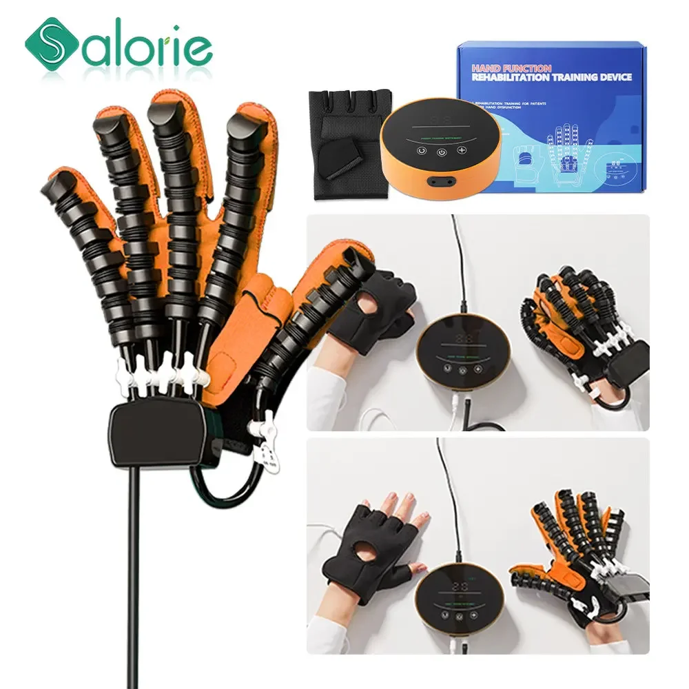

Hand Rehabilitation Robot Gloves Stroke Hemiplegia Cerebral Infarction Training for Finger Trainer Hand Function Recover Rehab