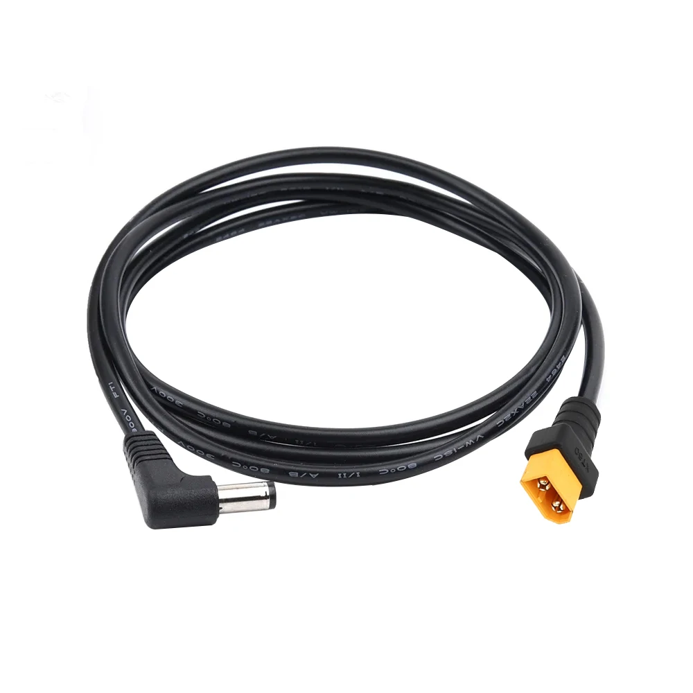 10/25/50/100cm Power Cable XT60 to DC Plug for FPV Goggles V2 Power Supply Connect Battery Cable Drone Accessory