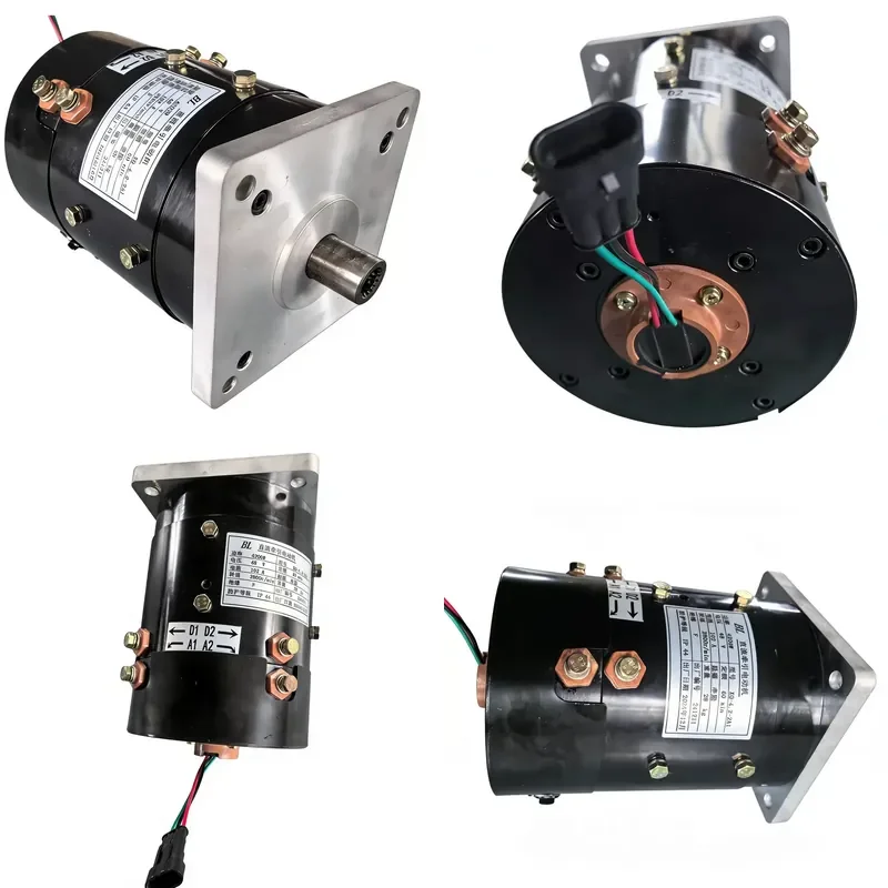 for Baoluo Motor XQ-4.2-2 Four Wheel Electric Vehicle Motor Garbage Truck Motor