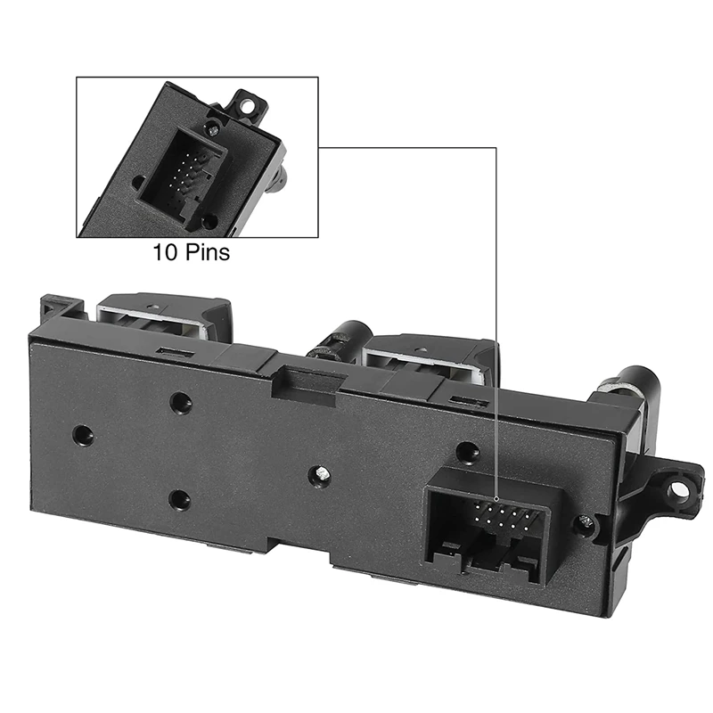 Master Driver Side Power Window Switch 1J4959857D Replacement For -Passat 1999-2005