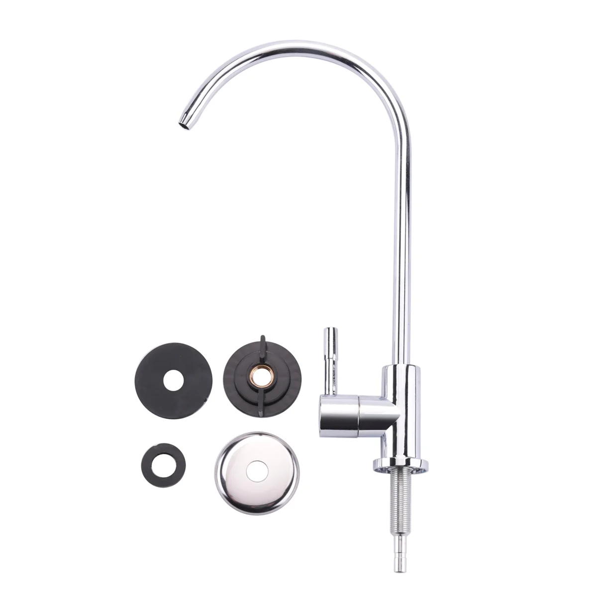 B45C 1/4 Inch Chrome Drinking Water Filter Faucet Reverse Osmosis Sink Kitchen Tap