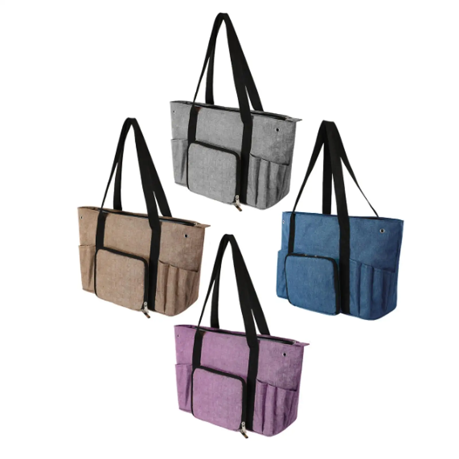 

Сумка для хранения пряжи для крючка, принадлежности для вязания крючком, сумка для вязания крючком, сумка для спиц, портативная сумка для вязания крючком