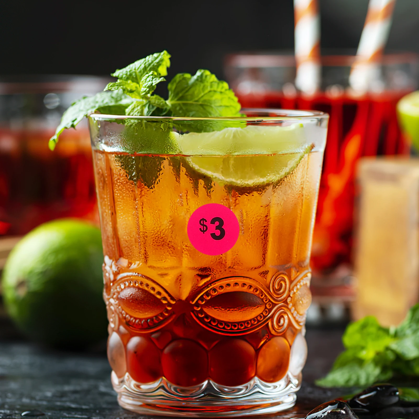 

10 Sheets Price Stickers For Small Business Colorful Self-Adhesive Pricing Labels Supermarket Retail Store Market Sale Stickers