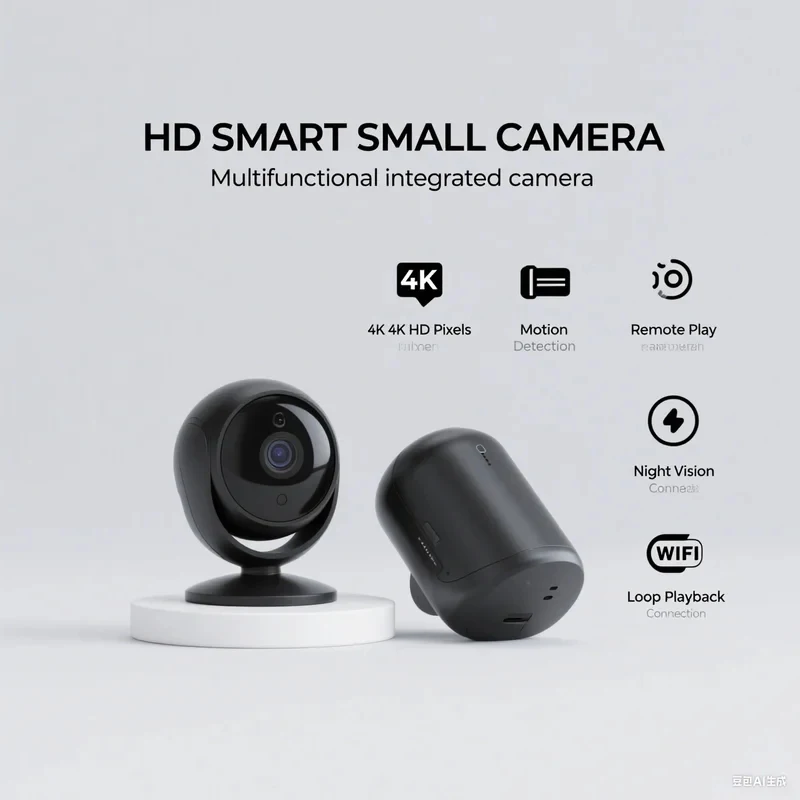 

Новая мини-камера видеонаблюдения с полноцветным ночным видением, высоким разрешением, Wi-Fi, водонепроницаемая, с датчиком движения, для умного дома