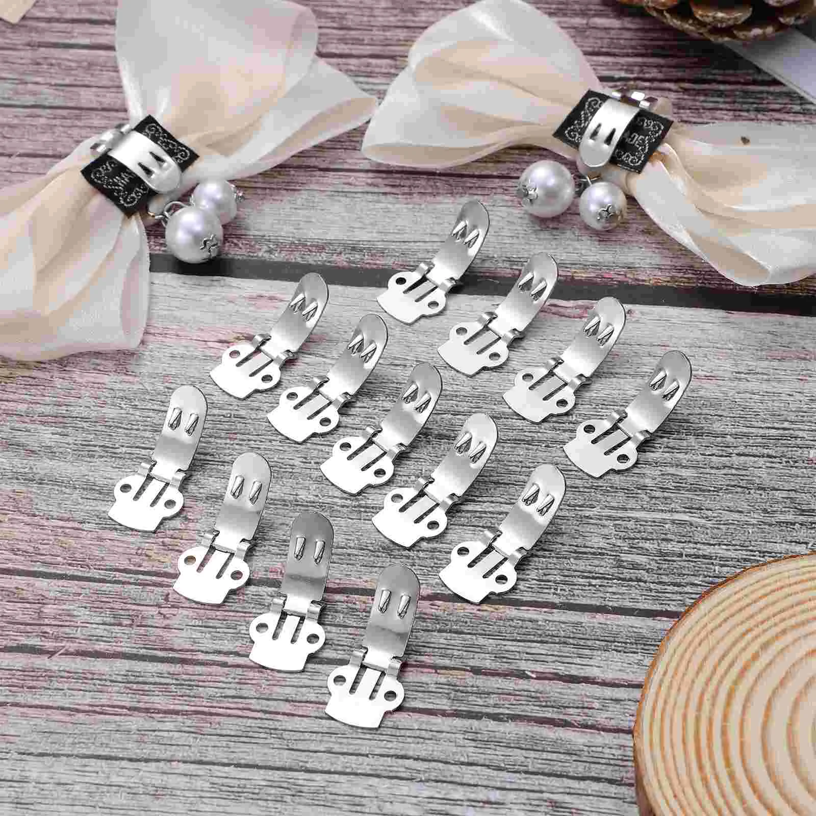 25 Pcs Stainless Steel Shoe Buckle Accessories for Sneakers Buckles Decorations Clip Flowers Clips Non-damage