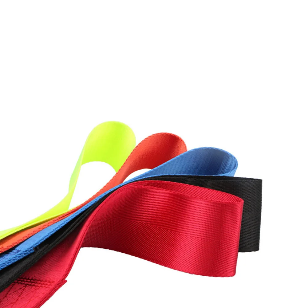 

Plastic Trailer Hauling 2-3 Tons Red Car Towing Rope For Slow Pulling Heavy Duty Luminous Durable Hauling Rope