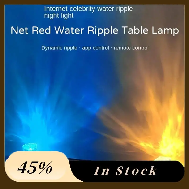 Aurora Northern Lights Lamp Ocean Wave Projector 16 Color Water Wave Effect Lights For Bedroom-B