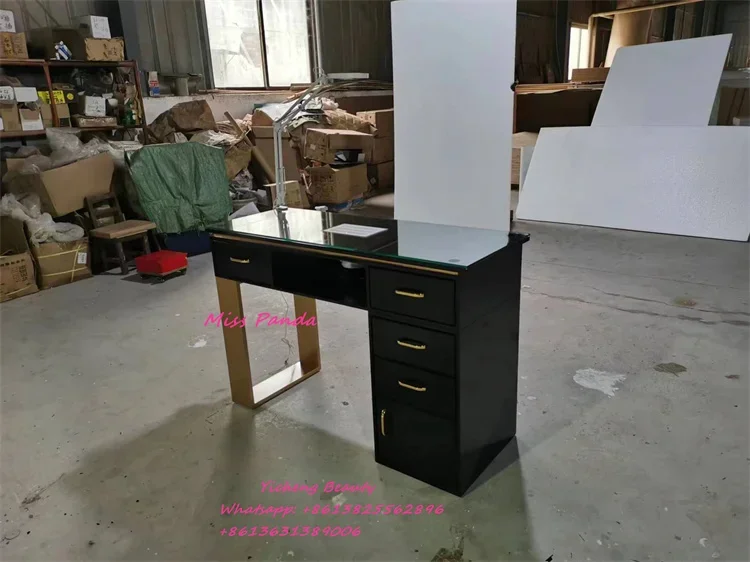 Yicheng Beauty Perfect Quality Ultra Luxury Manicure Table Modern Manicure Table White/black Manicure Table Top Supplier