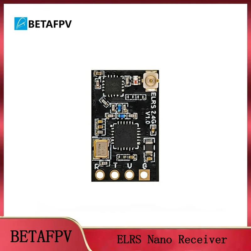 

BETAFPV ELRS NANO Receiver: ExpressLRS 2.4G/915MHz/868MHz Nano RX – FPV Freestyle & Racing Parts