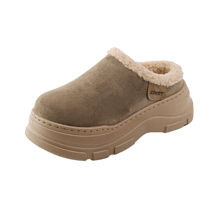 

2026 New Women Ankle Boots Casual Cotton Shoes Comfortable Short Plush Warm Boots Women Round Toe Platform Fur Shoes for Women