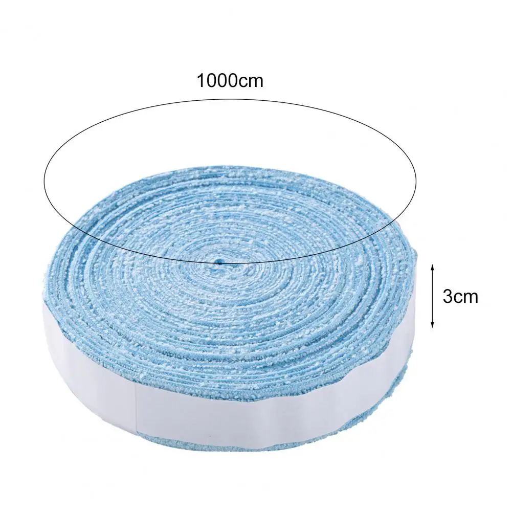 Racket Handle Tape  Durable Anti-slip Breathable Sport Over Grip Sweatband  Wear Resistant Tennis Sweat Tape