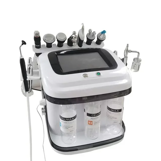 

10 In 1 Beauty Machine Portable Oxygen Jet Aqua Peeling Facial Blackhead Removal Facial Cleaning Hydro Microdermabrasion Machine