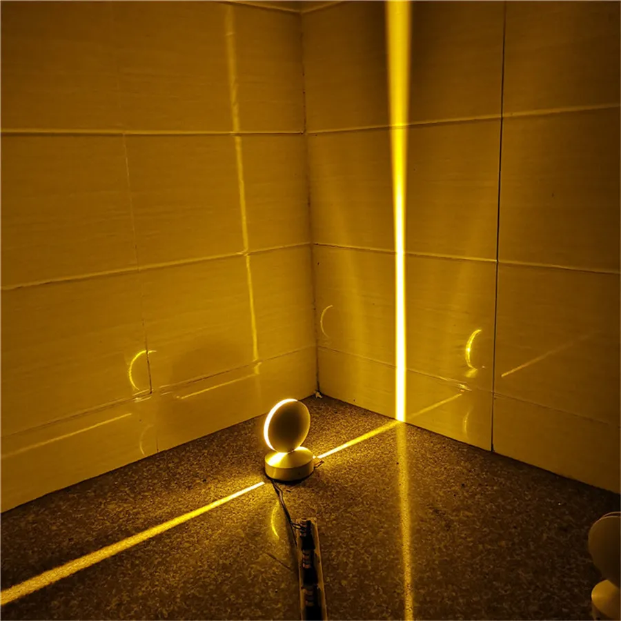 Thrisdar LED Window Sill Light RGB Remote Corridor Door Frame Sconce Lamp 360 Degree Ray Door Frame Line Wall Lamps image 5