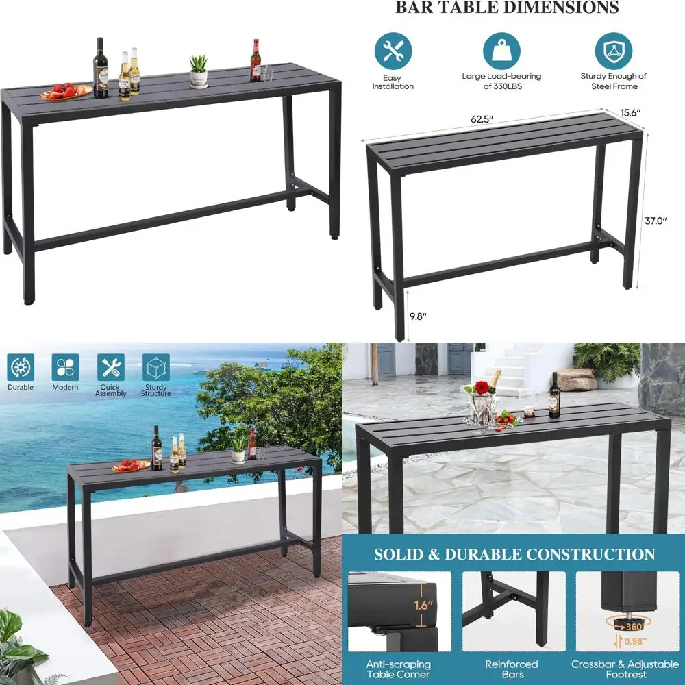 Outdoor Bar Table: … - image