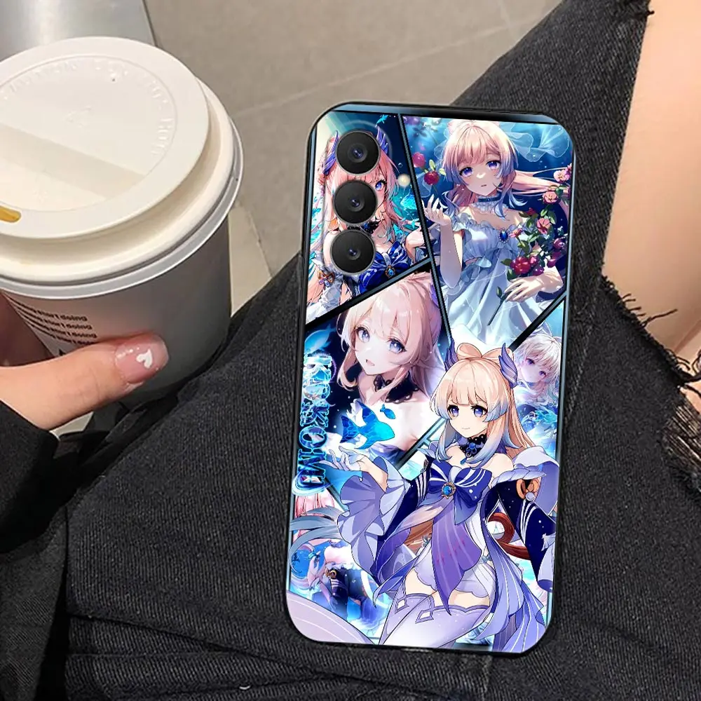 Genshin Impact ZHONGLI XIAO Cover Phone Case For Samsung Galaxy S26 S25 S24 S23 S22 S21 S20 FE Ultra Plus Lite Case Funda Shell