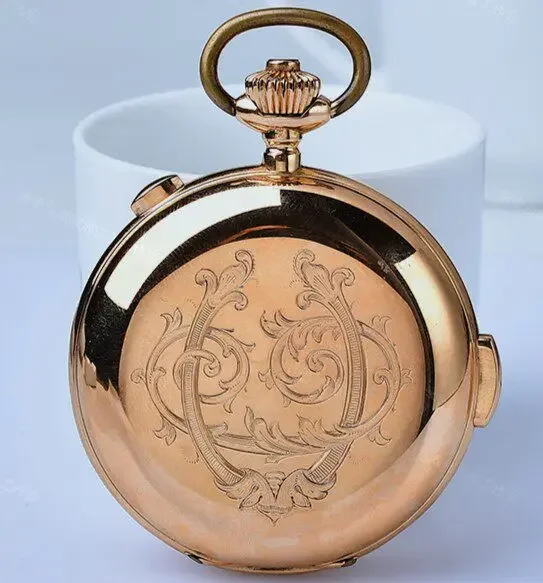 18K mechanical pocket watch around 1900