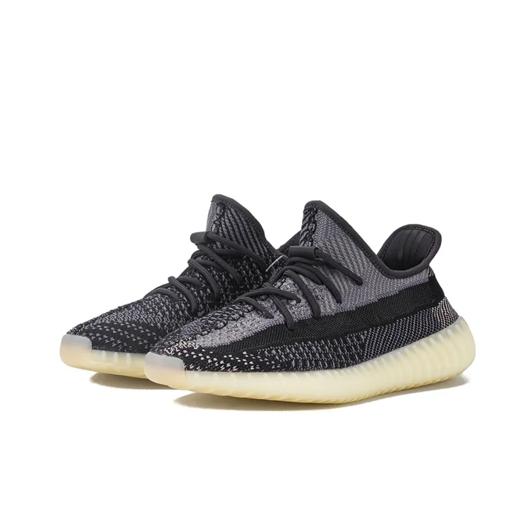 Adidas New Yeezy Boost 350 V2 Men and Women sneakers Breathable fashion casual shoes Cushioning and wear resistance Black&Brown