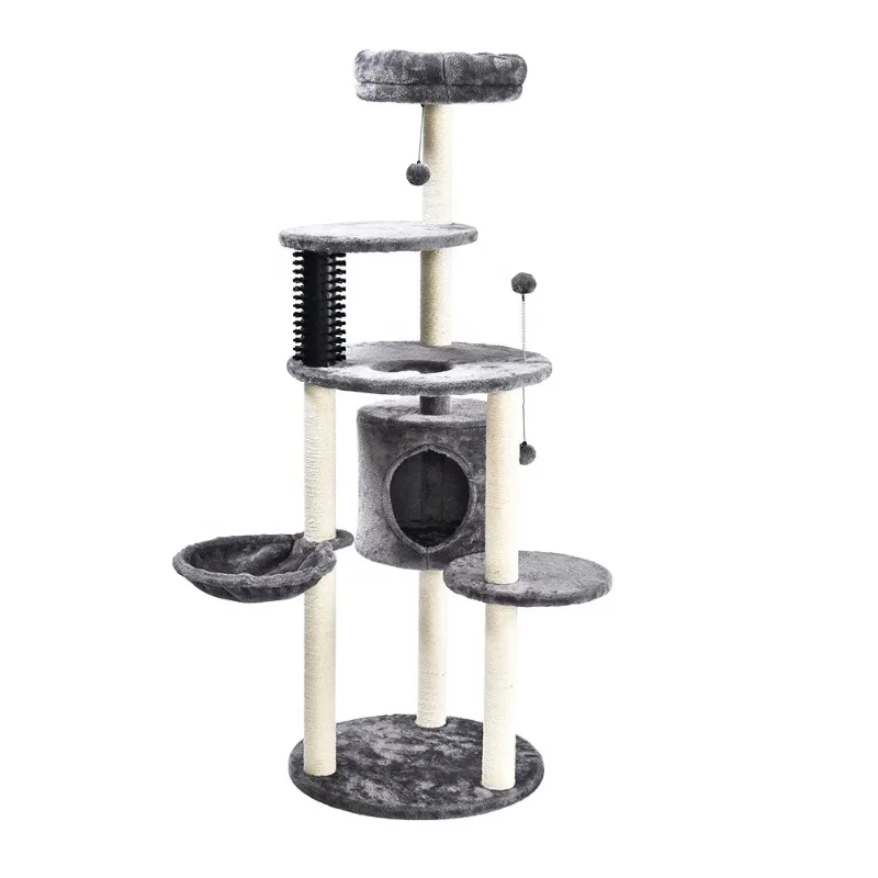

3 in 1 Design DIY Multiple Combination Luxury Sisal Scratching Condo House Cat Tree