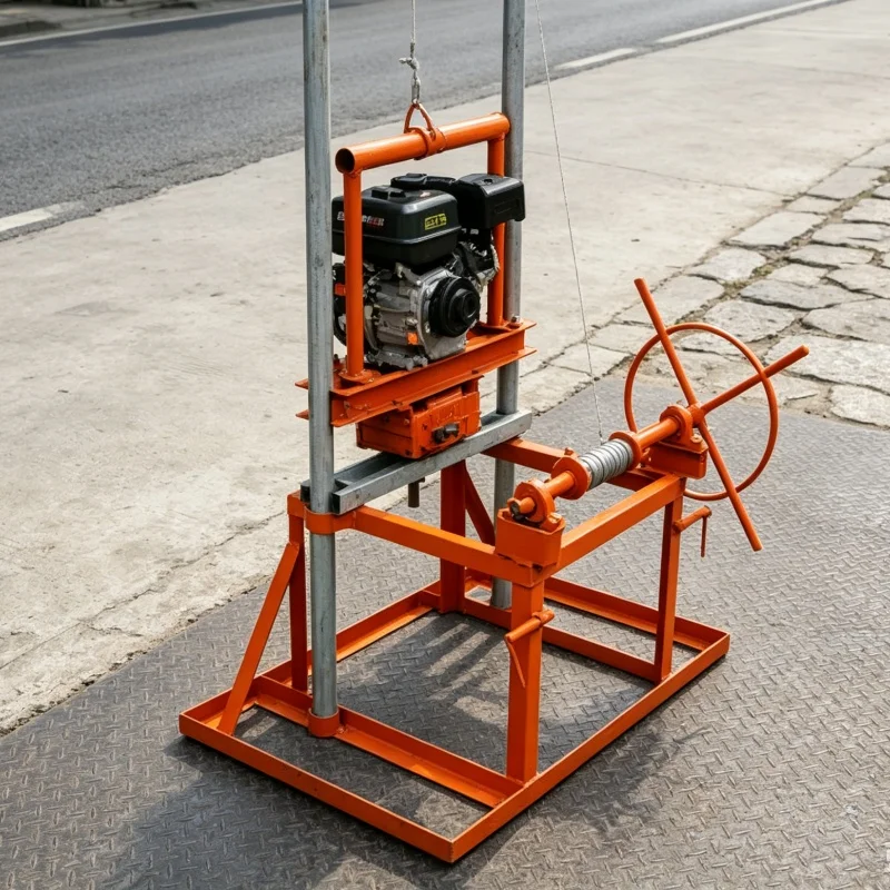 Customized Water Well Drilling Rig, Well Boring Machine, New Compact Drilling Equipment, Portable Water Well Drilling Machine view 6