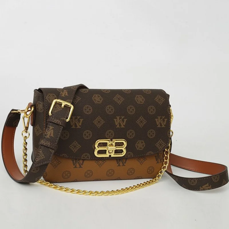 

Fashionable Women's Crossbody Bag Trendy Leather Shoulder Handbag Ladies Tote Purse Multi-Pocket Design