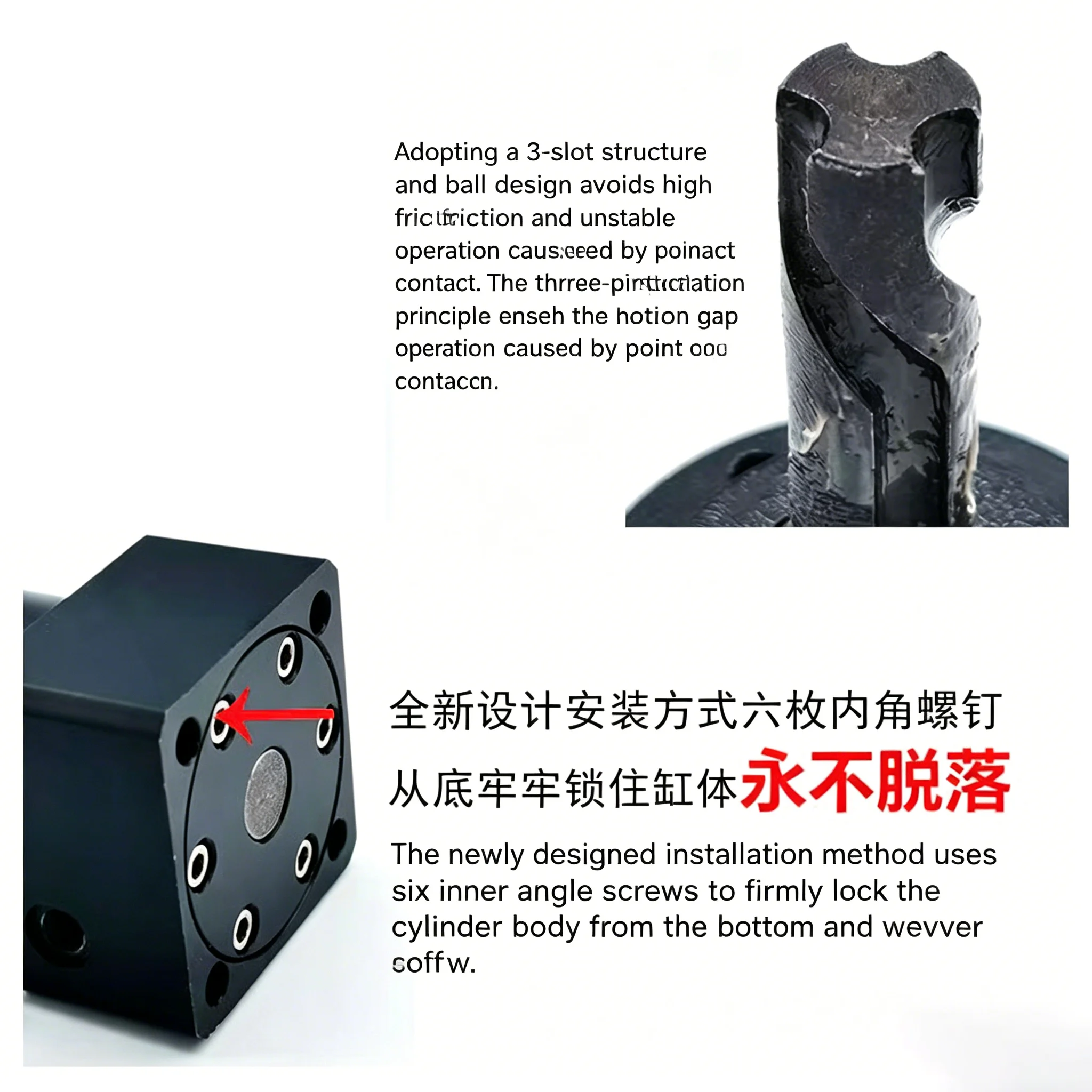 ACK Small Pneumatic Rotating Cylinder 90 Degree Swing SRC Corner Press ACK25-32-40-50-63*90RL