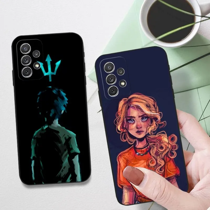 Cartoon Movie P-Percy Jackson Phone Case Funda For Samsung S22 S30 S21 S20 S9 S10 S8 S7 S6 Pro Plus Edge Ultra Fe Silicone Coque