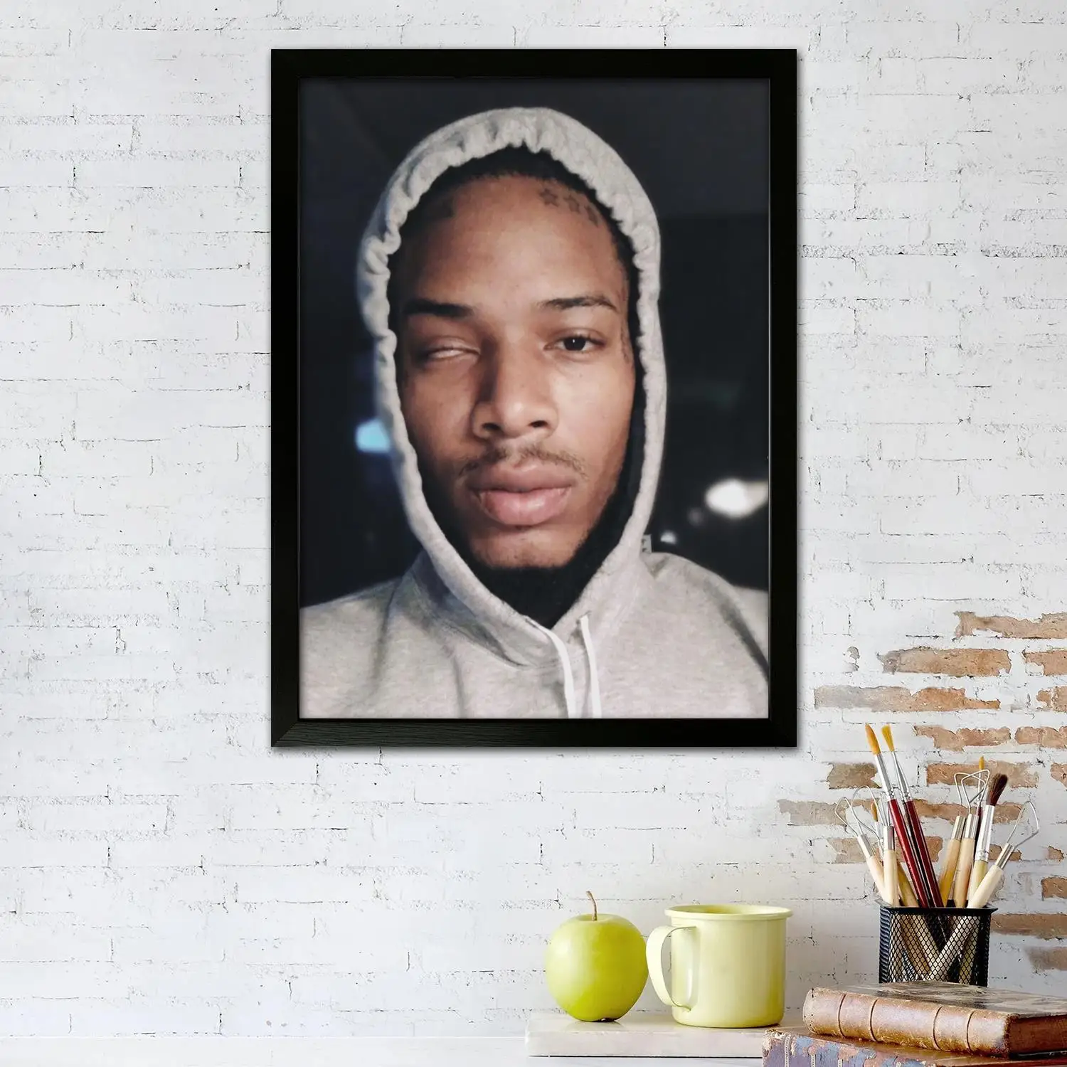 Fetty Wap Canvas Art Poster and Wall Art Picture Print, Modern Family Bedroom Decor Posters,Decorative painting