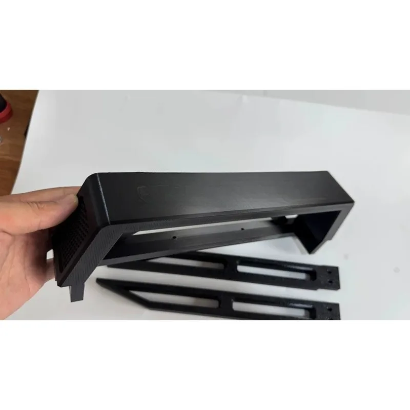 Rear Bed Rack with Side Rails for CROSSRC EMO XX2 1/5 RC Crawler 3D Printed No-Drill Upgrade Accessory Mounting screws included